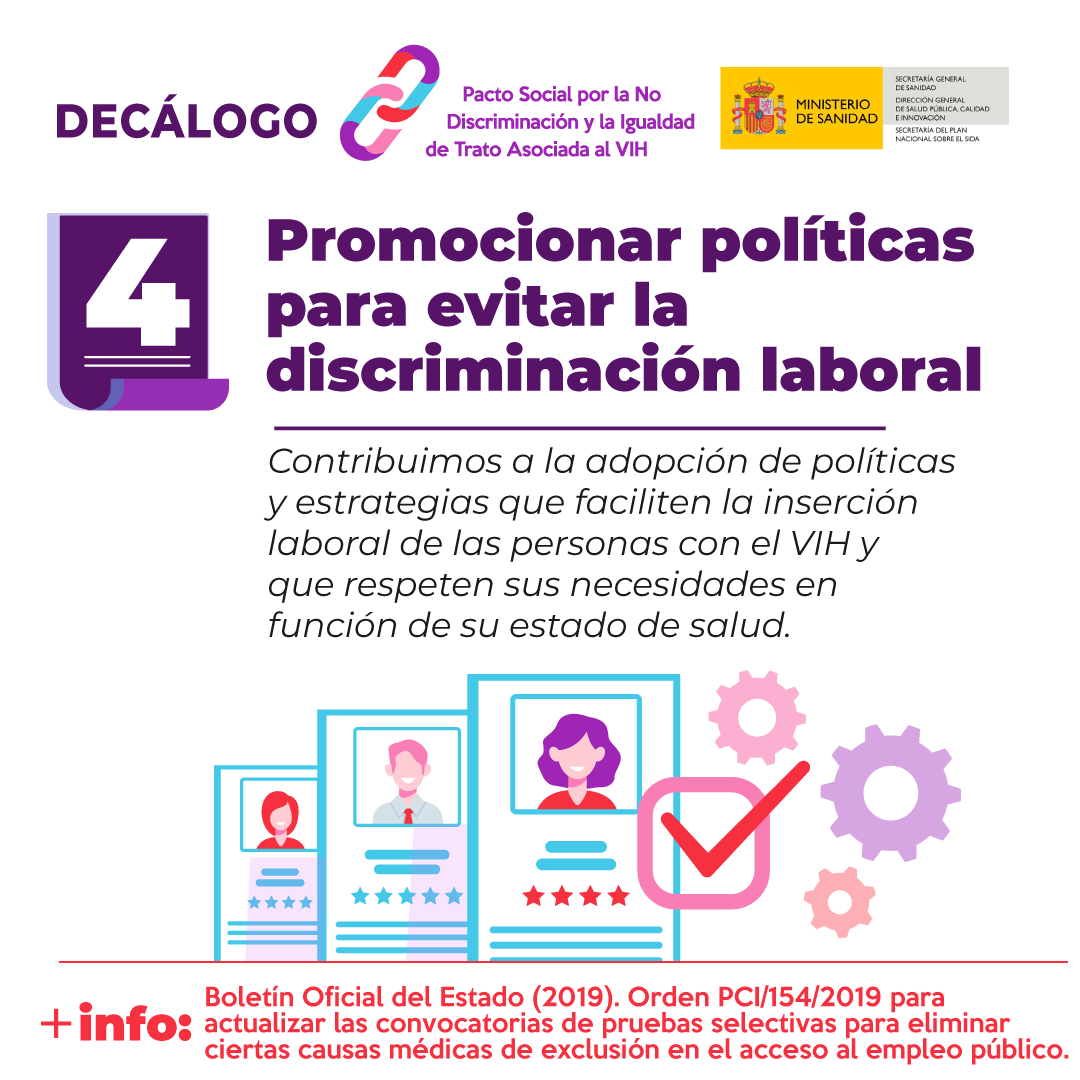 decalogo_04 Decálogo del Pacto Social por la No Discriminación y la Igualdad de Trato Asociada al VIH