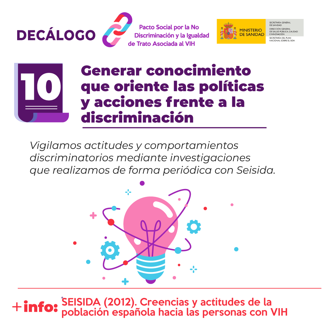 decalogo_10 Decálogo del Pacto Social por la No Discriminación y la Igualdad de Trato Asociada al VIH