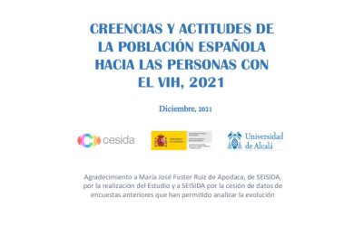 Creencias y actitudes de la población española hacia las personas con VIH en el año 2021