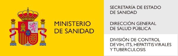 Logo del Plan Nacional sobre el SIDA, Ministerio de Sanidad, Servicios Sociales e Igualdad