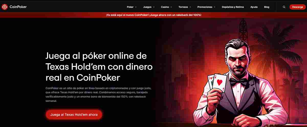 Tipos de póker online más populares - Texas Hold’em
